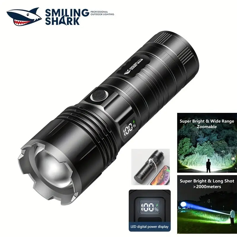 Linterna Led M60 Grande Smiling Shark