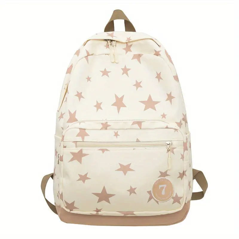 Mochila Casual Con Estrellas