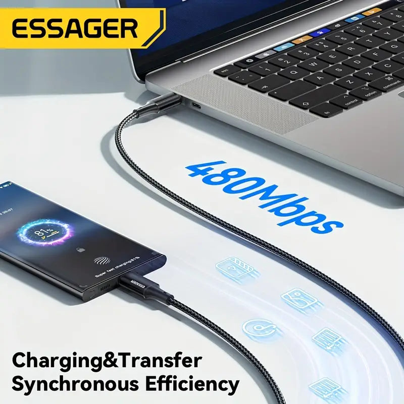 Cable USB C Essager 100W