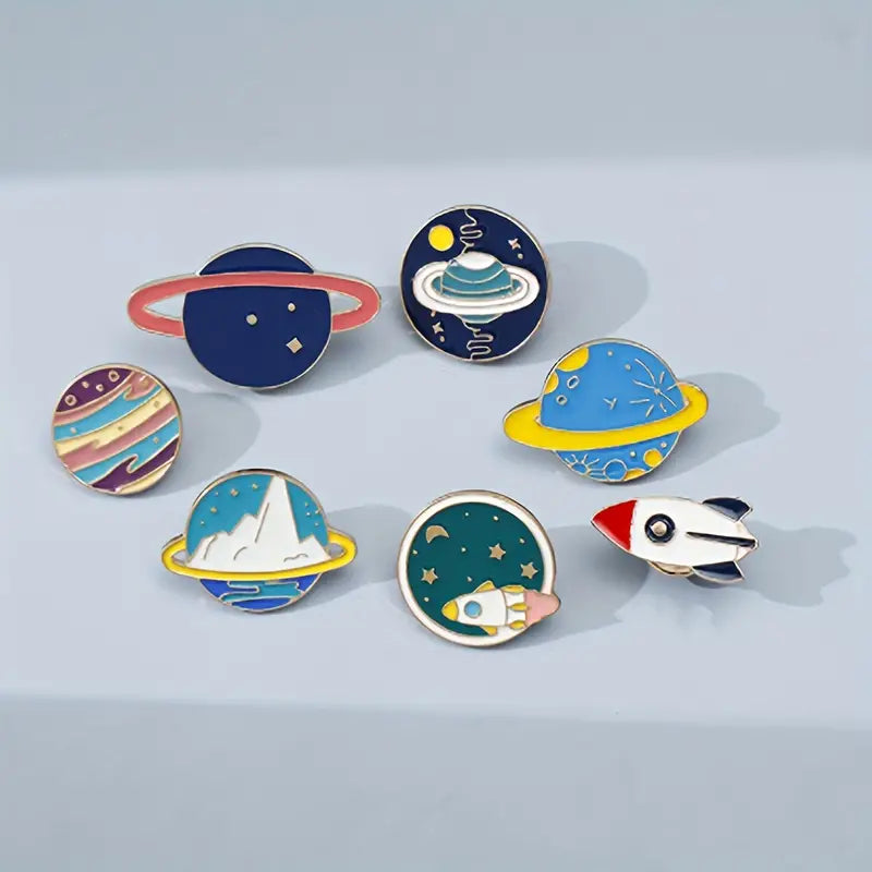 Broches de Planetas