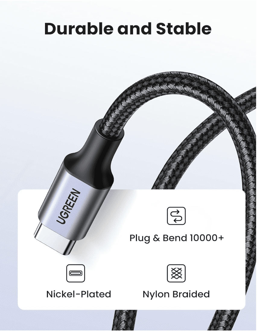 Cable USB C Ugreen 60w