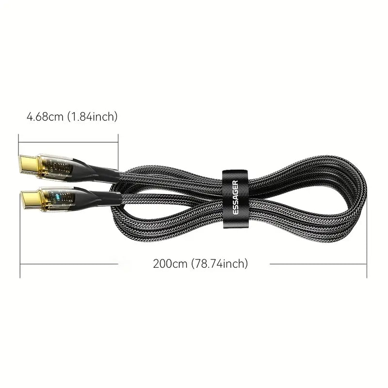 Cable USB C Essager 60W