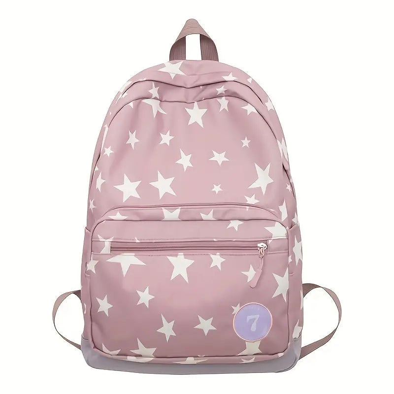 Mochila Casual Con Estrellas